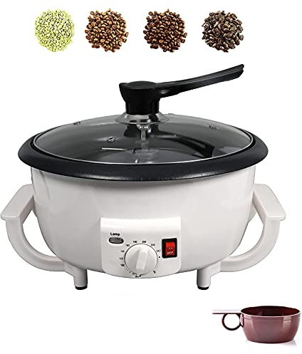 Tostador de Café Eléctrico SHILINTONG, Máquina para Tostar Granos de Café, Nueces y Más, 750g, 220V 1200W, Antiadherente, Uso Doméstico (sin temporizador)