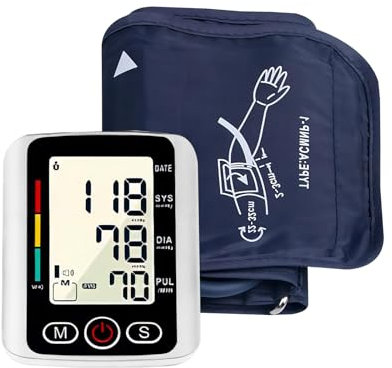 Blood Pressure Monitor, Blood Pressure Machine with BP Cuff, Smart Automatic Blood Pressure Monitor, Upper Arm Blood Pressure Machine, Hypertension Machine for Home Use