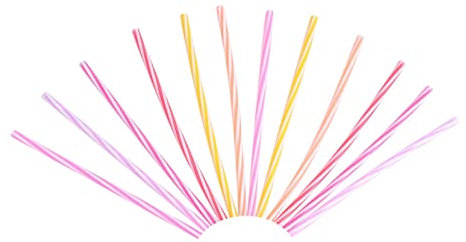 Healeved 12piezas Pajitas Plegables De Colores Unidades Prueba De Fugas Reutilizables Hogar Bebidas y Agua Silicona Flexible