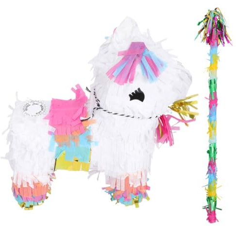 KOMBIUDA 1satz Alpaka Für Geburtstagspartys Mit Stab Dekorative Und Funktionale Piñata Für Kinderfestivals Für Süßigkeiten Und