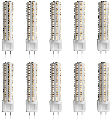 HTTGDGDH G12 LED Bulb 15 Watt 1500 s Dimmable G12 Light Source G12 Bi-Pin Base LED Corn Light Bulb, Brightness Adjustment（4000k）