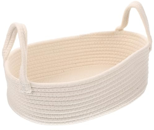 Healifty Cestino Intrecciato Cestino Portaoggetti Per Casa Organizer Multifunzione Coperchio Cesto Portaoggetti Per Articoli Vari Scatola Per Giocattoli