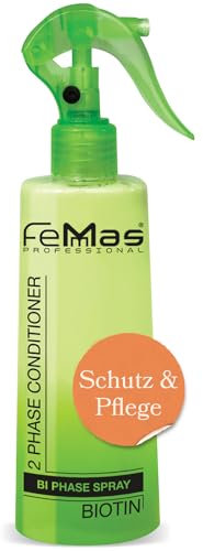 FemMas Fachmann Biotin-2-Phase Anti Frizz desenredador Acondicionador Spray 300 ml