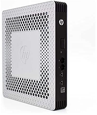 HP Simpletek Fester Computer Thin Client Mini-PC T610 Slim AMD 4 GB SSD 16 GB RS232 Com Serie Konsole Management-Server Windows 7 EMBEDDED (Generalüberholt)