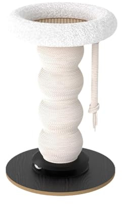 SZLIFE Albero da Arrampicata per Gatti, Torre da Arrampicata, casa, Accessori per Animali Domestici, tiragraffi Verticale Carino per Cuccia per Gatti da