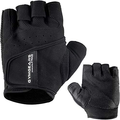GYMGEARS Trainingshandschuhe für Damen und Herren - Fitness Handschuhe für Krafttraining, Bodybuilding, Kraftsport & Crossfit Training - Gym Workout Gloves Unisex
