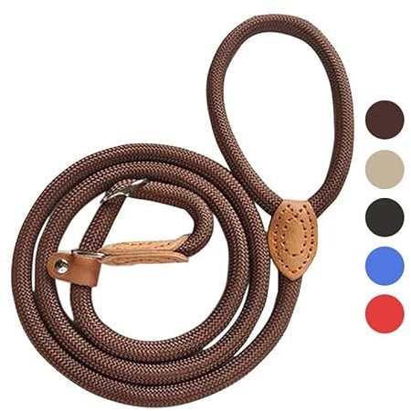 Collar Harness Dog Leash Nylon Pet Lead Leash Adjustable Dog Harness Rope Pet (S, Red)