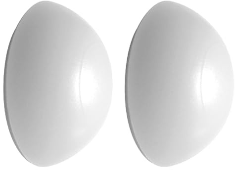 cyclingcolors 2x fermaporta adesivo muro per maniglia biancho tondo pavimento protezione universale