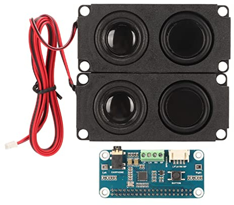 Bewinner WM8960 HiFi-Soundkarte, HAT-Stereo-Audiokarte mit 3,5-mm-Klinken-Audio, I2S-Schnittstellenmodul für -Mikrofon