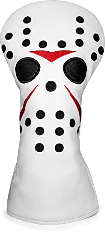 BAIRBRE Golf Club Covers Field Hockey Mask Embroidery Driver Cover Leather Driver Headcovers Golf Headcover for Most Brand