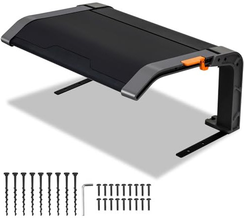 Herrselsam Schutzüberdachung für Rasenroboter Klappbare Mähroboter Garage mit Dach und UV-Schutz, ideal gegen Regen und Hagel, Abmessungen 72x56x36cm