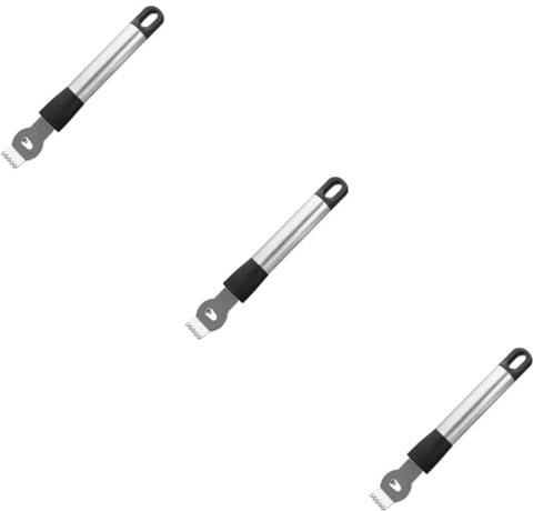 Amosfun 3 Pièces éplucheur rappe à fromage decor gateau ouvre- outil zesteur d'agrumes râpe à fromage râpe zesteur orange zesteur en inox zesteur de citron