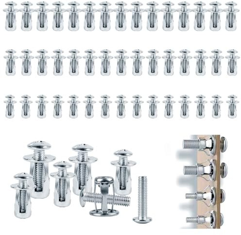 Hohlraum Metallanker M4x20, 45 Stück Jack Nuts Petal Nuts Expansion Nuts Hohlraumdübel Dünne Befestigungen Hohlwandanker Sortiment Kit Schwerlast für Dünne Wände Hohltüren Eisenblech