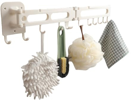 Ganchos De Toallas Para Baño | Soporte De Pared Para Utensilios | Soporte para Accesorios de Cocina,Para Baño Ducha Garaje Puerta De Entrada Llave Corona Estante Sombrero Guirnalda Vestido