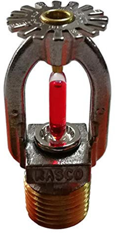 Ydh Automatischer Feuer-Sprinkler K80, schnelle Reaktion, 68 °C, Standard, Metall, Modern, Rot
