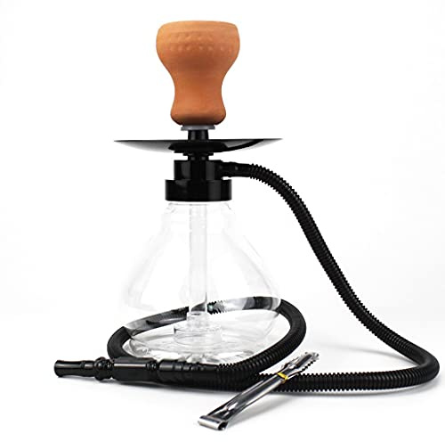 Chicha Ensemble Mini Narguilé Portable Accessoires 10,62 Tuyau Kit Charbon
