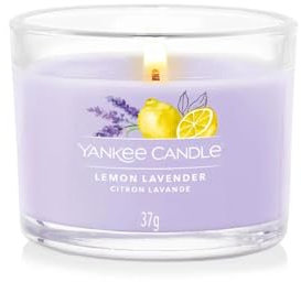 Yankee Candle Votivkerze mit Zitronen-Lavendel-Füllung