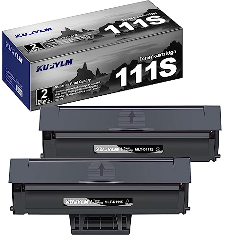 KUPYLM MLT-D111S D111L compatibili per Samsung MLT-D111 D111S MLT-D111L per toner 111S Xpress M2026W M2026 M2070FW M2070 M2070W M2070F M2020 M2020W M2021 M2021W M2022 M2022W M2071 M2071W (Nero, 2Pack)