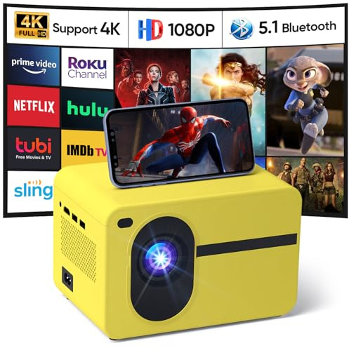 Miniproyector wifi y Bluetooth