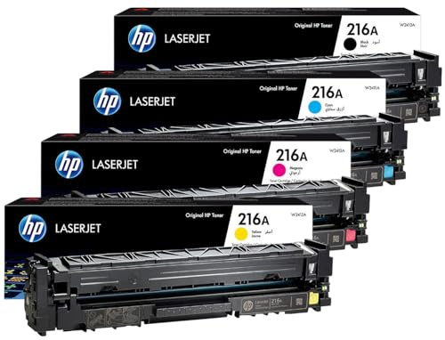 HP Original-Tonerkartuschen 216A W2410A - 13A, BK/C/M/Y (Laserdrucker)