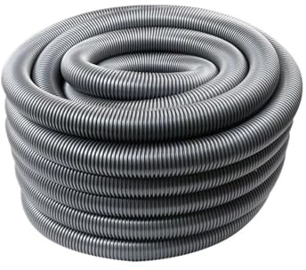 UJMWBHFY Inner 50mm Vacuum Cleaner Thread Hose Straws Bellows Vacuum Tube Soft Pipe Replacement Part Accessories(Gray-2m (50mm))