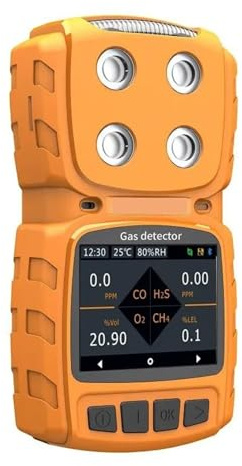 Handheld Silane Gas Detector Portable Leak Analyzer Sensor With Wide Test Range