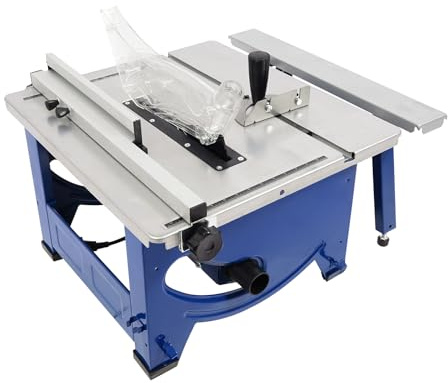 Sega circolare da tavolo, 1200 W, 4800 giri/min, altezza regolabile, 45 mm, profondità di taglio max