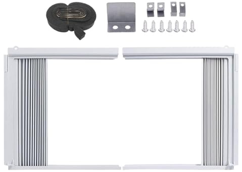 Kit de paroi latérale AC - Couverture d'isolation phonique, parois latérales de climatisation, conception d'étanchéité à économie d'énergie | Panneaux de fenêtre pour la maison, la chambre, le salon