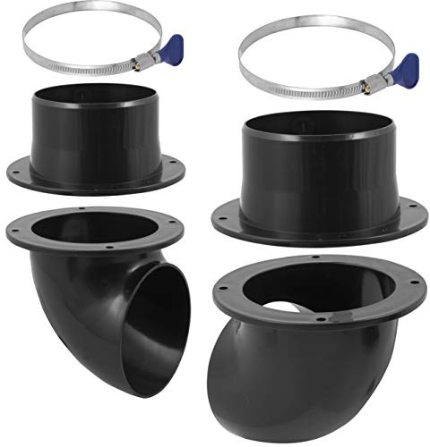 Peachtree Woodworking Supply Cyclone Dust Separator Kit for 4-Inch Hose – Shop Vacuum & Dust Collector Bucket System for Woodworking Debris, Barrels & Containers