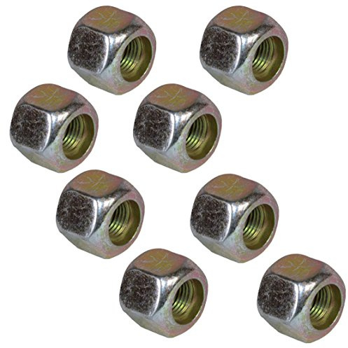 Pack de 8 3/8 UNF écrous de roue écrou pour moyeux de suspension de la remorque