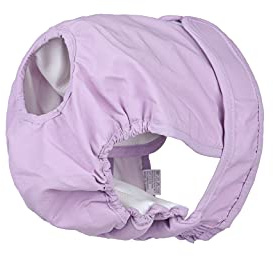 BePetMia Waschbare Windeln für Hunde, Wiederverwendbare Hundewindeln, Umweltfreundliche Damenbinden Höschen, Hygiene-Unterhose für Hunde in Hitze (XS: 20-35cm, Lila)