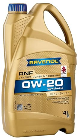 RAVENOL Olio motore Helix 0W-20 Olio sintetico 100% Olio 4 L