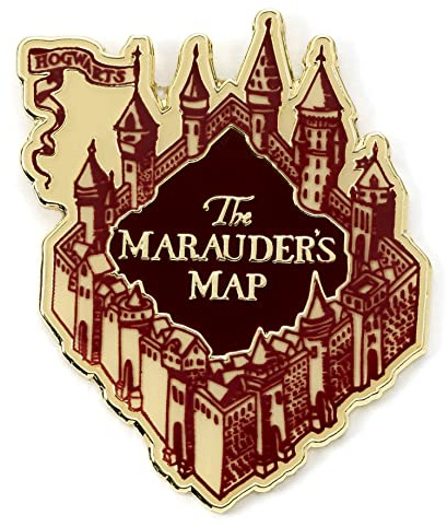 Harry Potter Badge Marauders Map