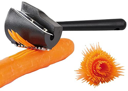 NGUMMS Pelador de Zanahorias - Rizador y pelador de Verduras en Espiral - Afiladores y cortadores de Verduras para decoración de Banquetes, pelador de calabacín para Comedor