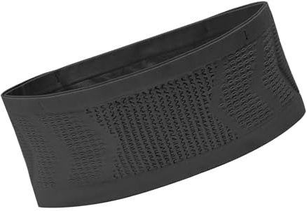 Cintura da Corsa Multifunzionale, Marsupio Running Sportivo Traspirante, Cintura Running Belt, Cintura Trail Running Escursionismo Unisex per Palestra, Esercizi, Camminate, Ciclismo, Jogging (M)