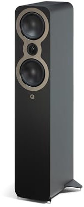 Q Acoustics 3050C Matte Black Floorstanding Speaker Pair