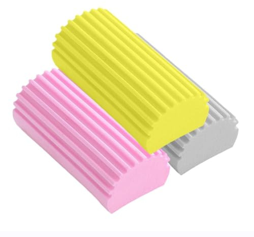 SinChic Spugna Antipolvere,3 PCS Spugne Polvere Riutilizzabili Spugna per Pulizia Umida Spolverino Damp Clean Duster Sponge Spugna Pulizia Polvere per Pulire Vetro Specchi Persiane Finestre