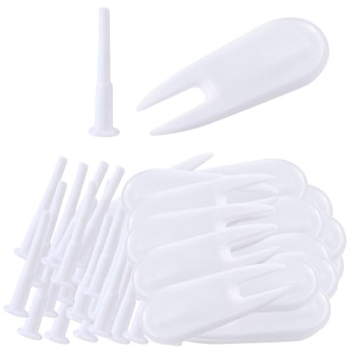 HO-SFSM Kit de Remplacement de Bouchon de Ballon d'exercice,40 Pcs Gym Ball Plug Bouchon d'air Yoga Adaptateur de Prise d'air pour Ballon de Yoga Fitness