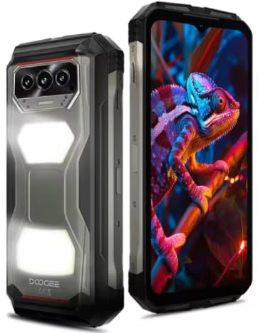 V Max S 5G Rugged Phone Dual Camping Lights 22000mAh Battery Android 15 24GB (8+16) 256GB 108MP AI Camera Smartphone
