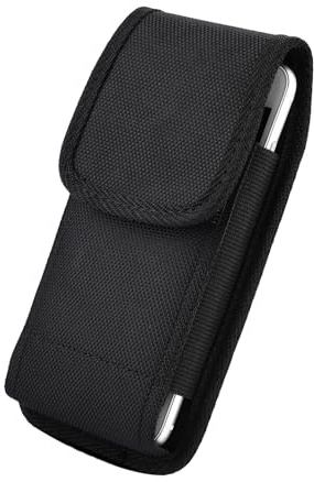 Handy Gürteltasche Handy Tasche Premium Gürtel Tasche Handytasche Halterung Universal für iPhone 16 15 14 13 12 Pro Max 7 8 Plus, Samsung Galaxy S21 FE S25 S24 S23 S22 S21 S20 FE (L)