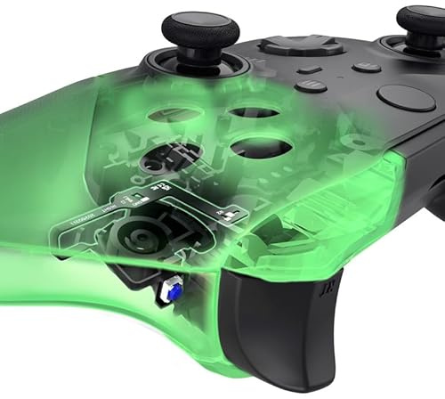eXtremeRate Clicky Hair Trigger Stop Kit for Xbox Elite Series 2 Controller Shoulder Buttons, Ergonomic Tactile Switches LT RT Mouse Clicky Kit for Xbox Elite 2 Controller (Model 1797)