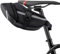 Waofzzn Satteltaschen für Fahrrad, Fahrrad Satteltasche Fahrradtasche Sattel Fahrradschloss Tasche für Mountainbikes, Fahrräder, und Rennräder