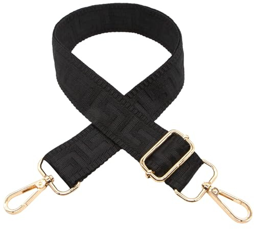 Long Keeper Breiter Taschengurt 3,8 cm Taschengurte Zum Wechseln Retro Schultergurt für Taschen Gurt für Handtasche Umhängetasche Bauchtasche Crossbody