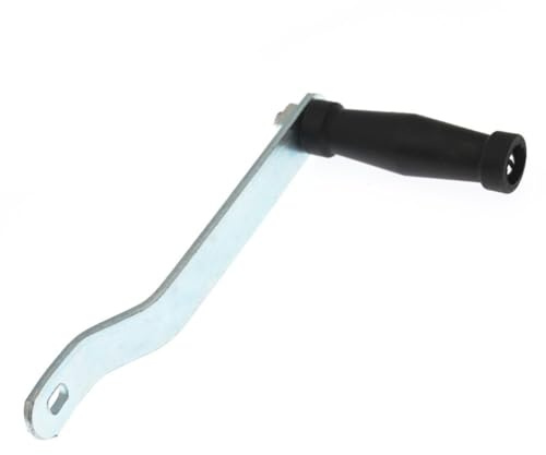 Opatiny Manivelle de treuil manuel pour remorque de bateau avec poignée ergonomique en fer et design économe en main-d'œuvre pour bateau et voilier