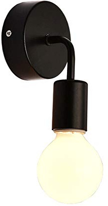 Llevada moderna lámpara de pared de iluminación, lámpara de pared de cristal moderno de la pared luz montada, Wall linterna Aparato for sala de estar Cuarto de baño Dormitorio Pasillo (1-Light Samll)