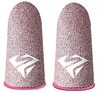 1 Paar Gaming Fingerhülsen Daumen Finger Kinderbetten Fingerspitzen Abdeckung für Handy Spiele Gaming Finger Ärmel Finger Kinderbetten für Handy Spiele Sensitive Mobile Touch Feel