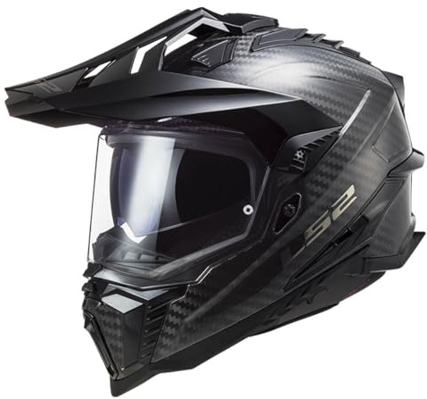 LS2, Motocrosshelm EXPLORER 06 Gloss Carbon, XXL