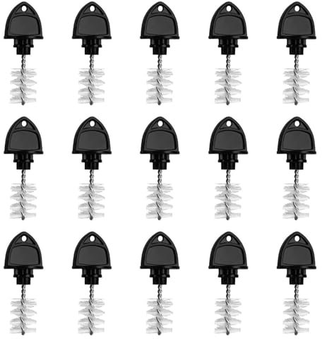 Beer Tap Plug Keg Faucet Brush, 15 Pcs Draft Beer Faucet Keg Tap Plug for Most US Standard Taps, Kegerator Tap Cap Brush for Home Party Bar