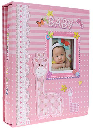 STOBAZA Interstellares Baby-fotoalbum 6 Zoll 200 Seiten Sicheres Baby-foto-aufbewahrungsbuch