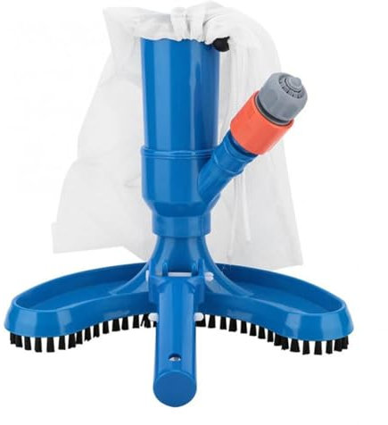 Ieron Pool Vacuum Cleaner Brushes Head Pool Cleaning Kit Vacuum for Swimming Pool Bathing Pool Garden Pool and Spa Jet Vacuum Brush Pool Cleaning Tool Underwater Cleaner